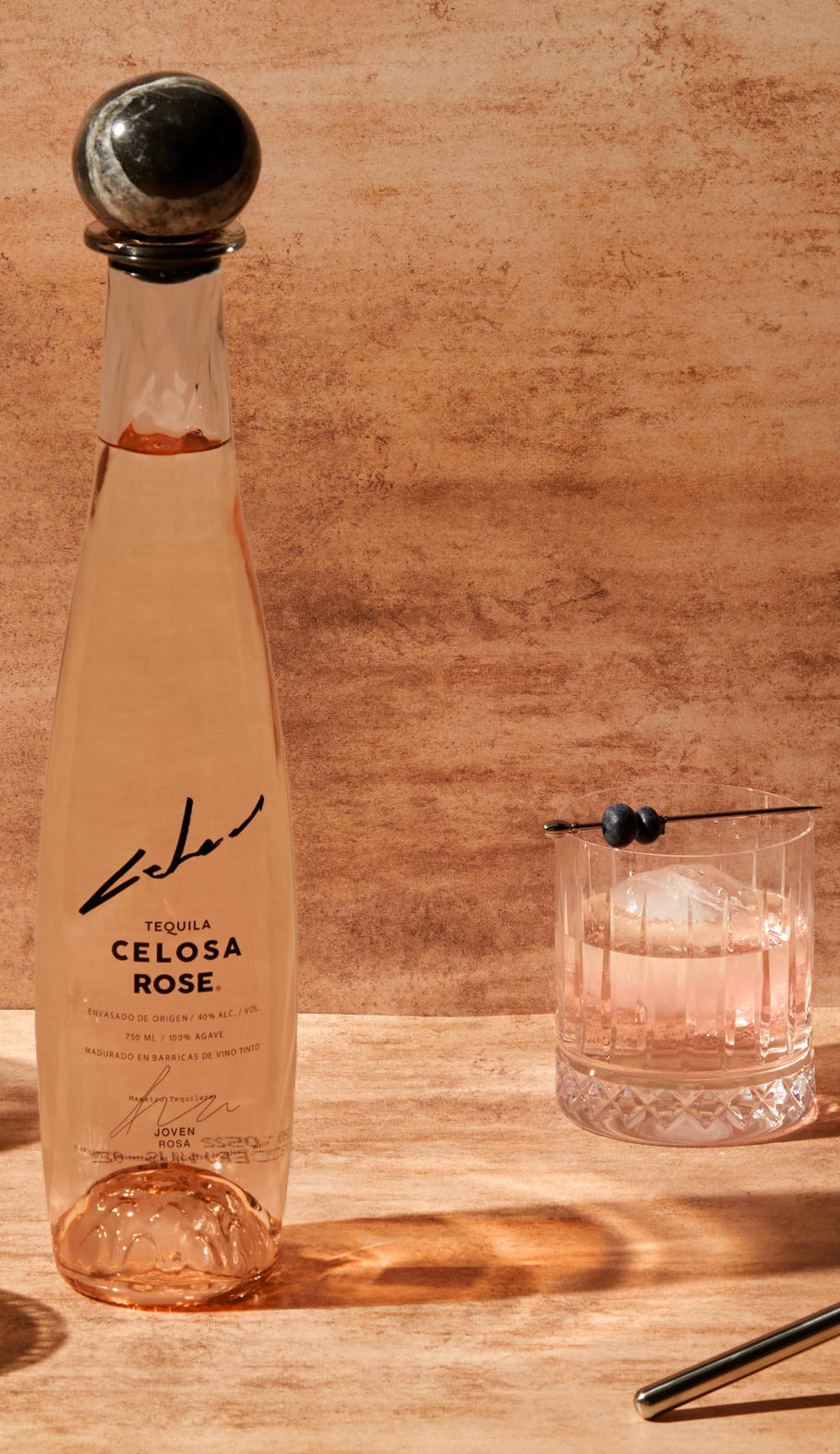 Expensive Mexican tequila - Celosa's vintage bottle
