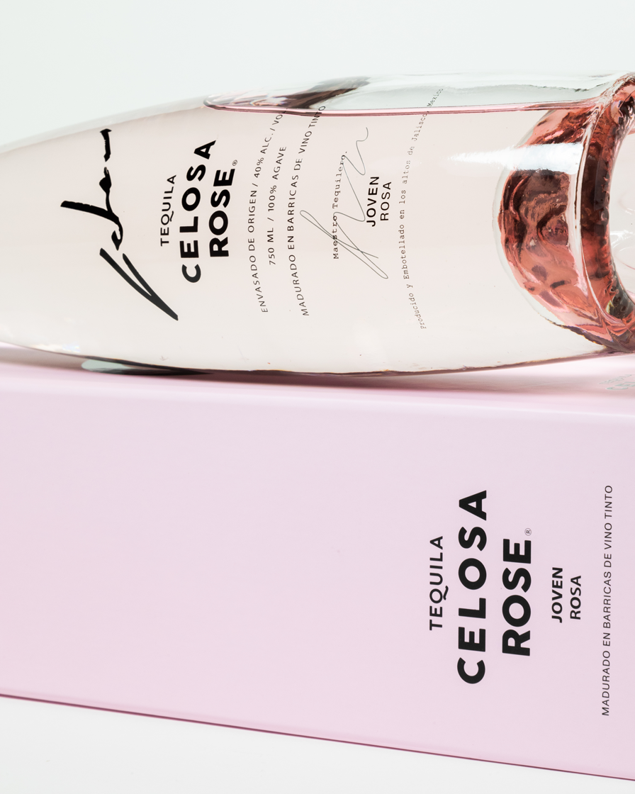 Botella de tequila cara - edición premium de Celosa
